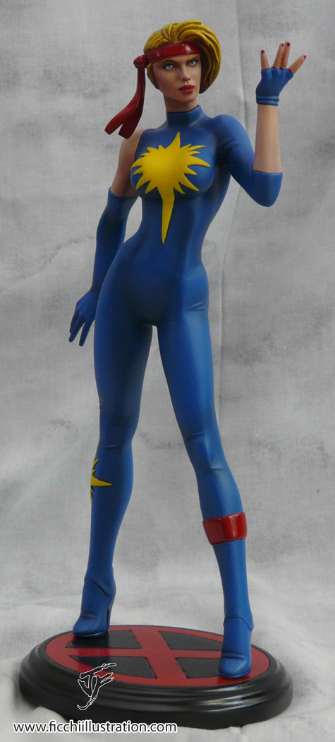 Dazzler 80s Custom Statue