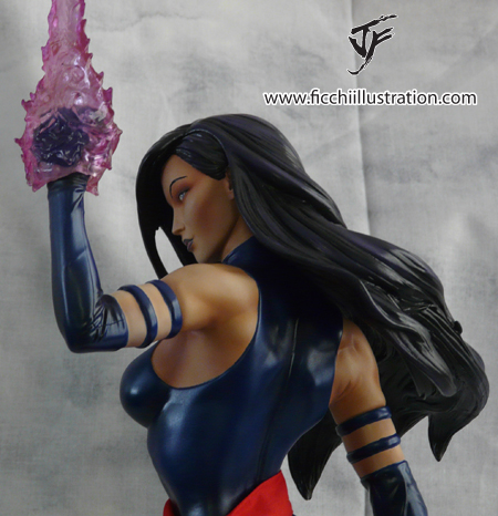Psylocke Custom Statue from Sideshow PF