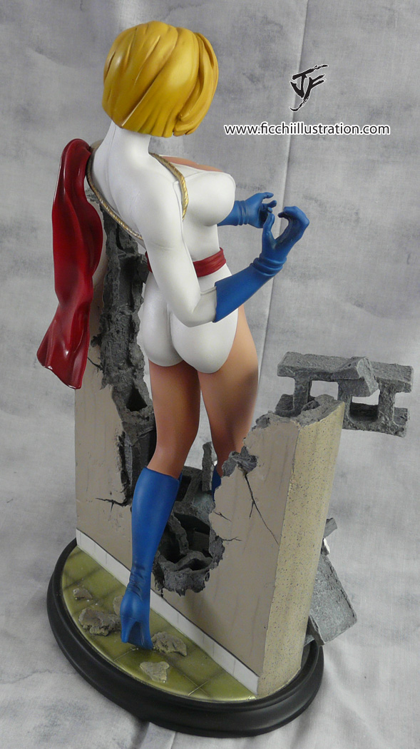 Power Girl Custom Statue