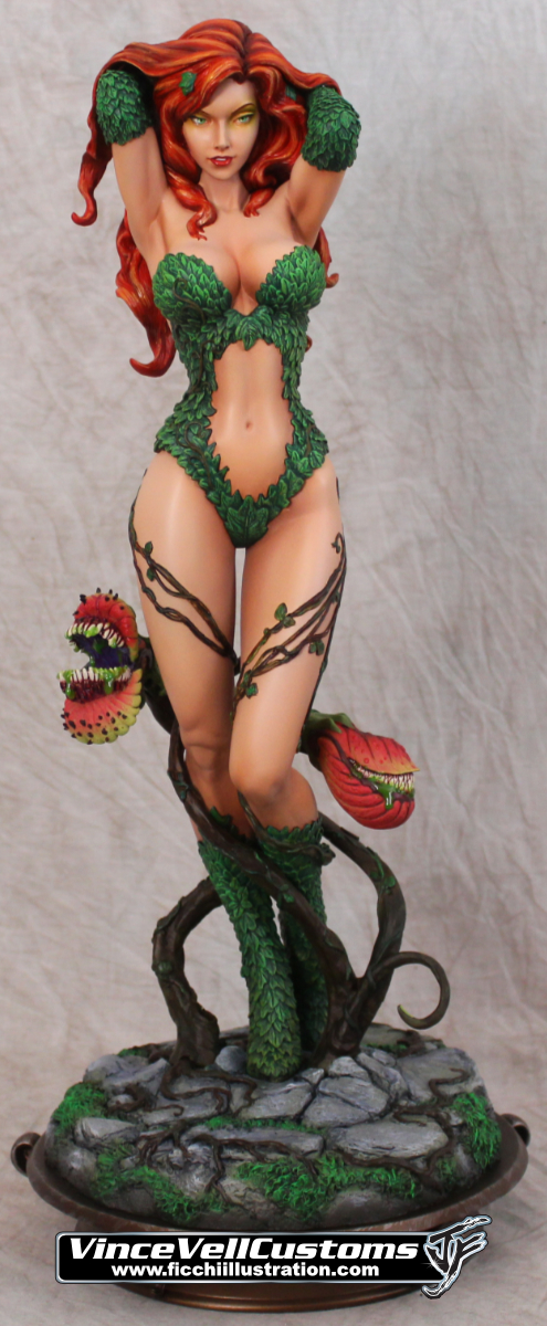 Poison Ivy Sideshow Statue Repaint