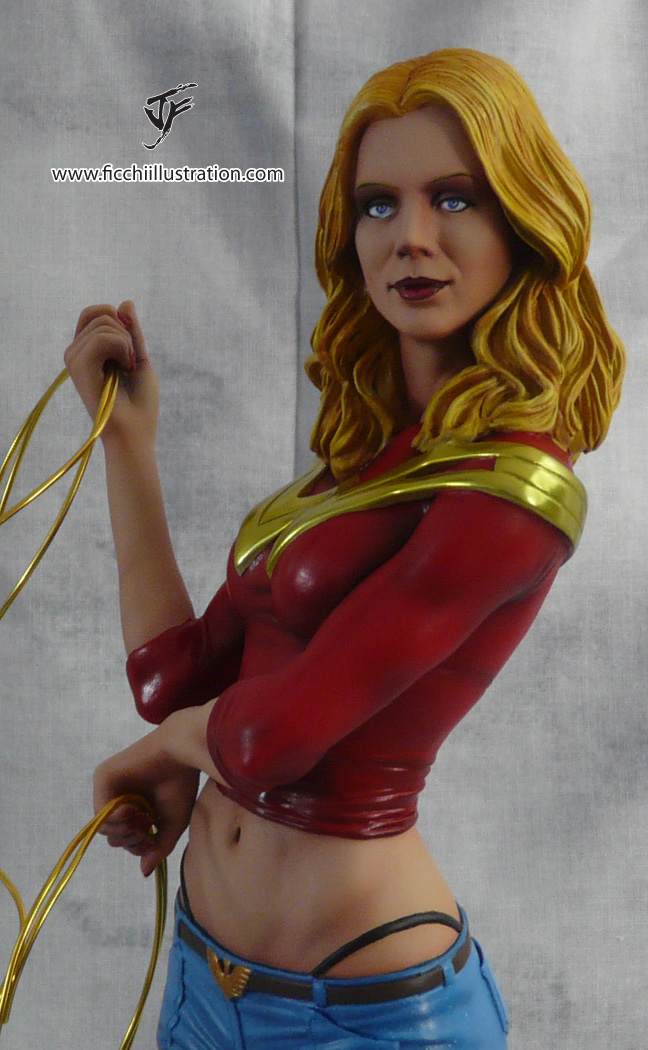 Wonder Girl Cassie Custom Statue Sideshow Faith