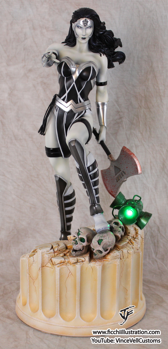 Black Lantern Wonder Woman Statue