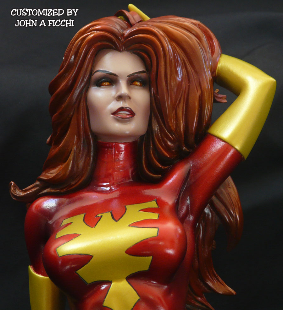 DARK PHOENIX Custom Adam Hughes Statue