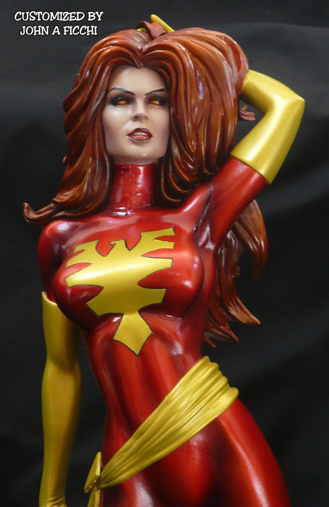 DARK PHOENIX Custom Adam Hughes Statue