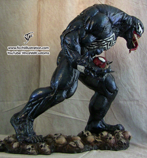 Venom Custom Statue