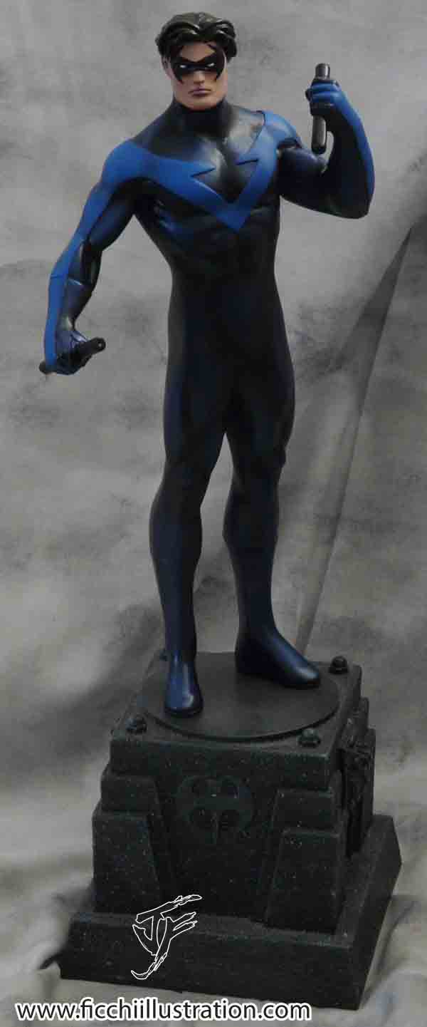 Nightwing Custom Statue from Bowen Bullseye