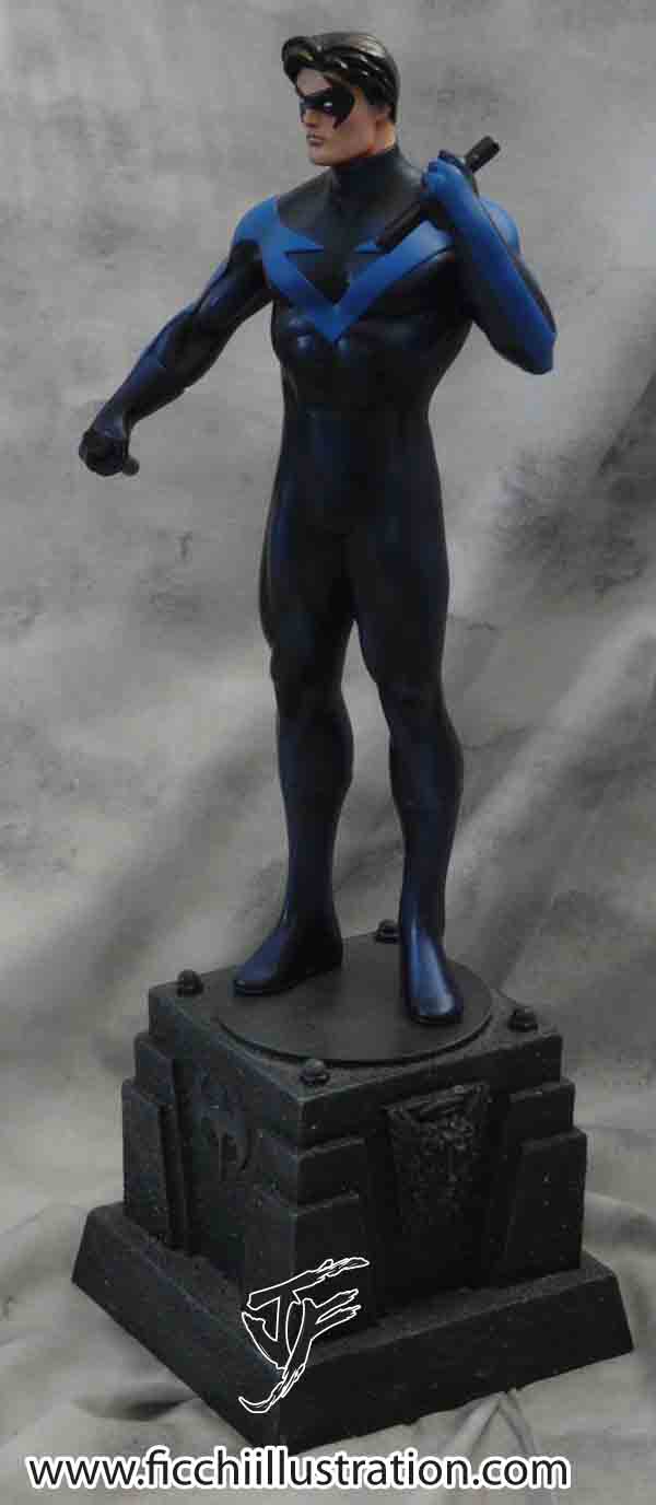 Nightwing Custom Statue from Bowen Bullseye