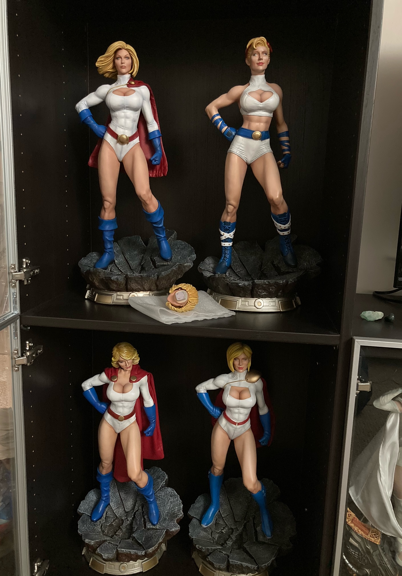 Power Girl Premium Format Customs