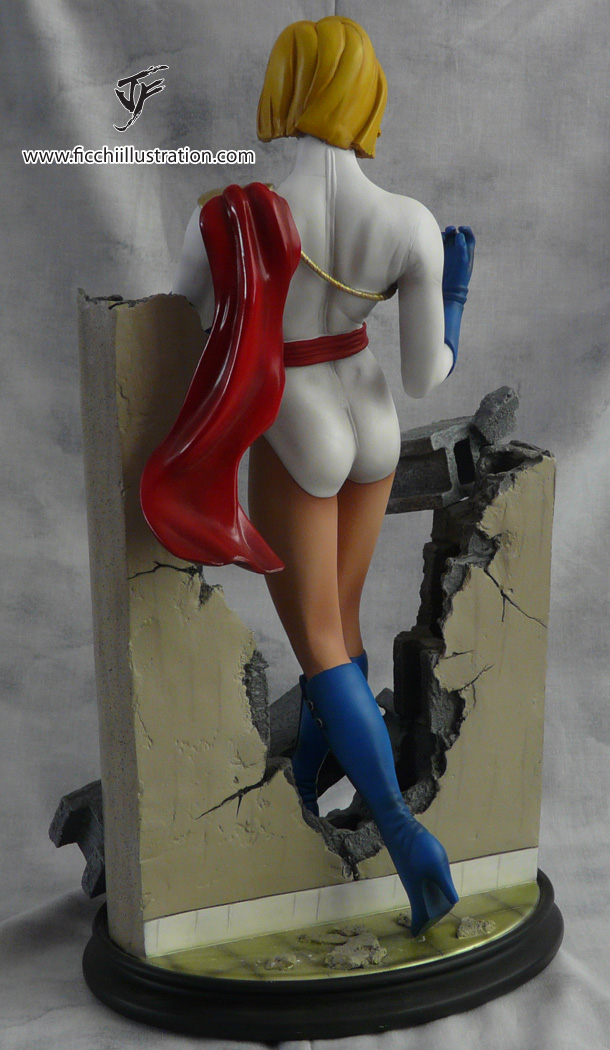 Power Girl Custom Statue