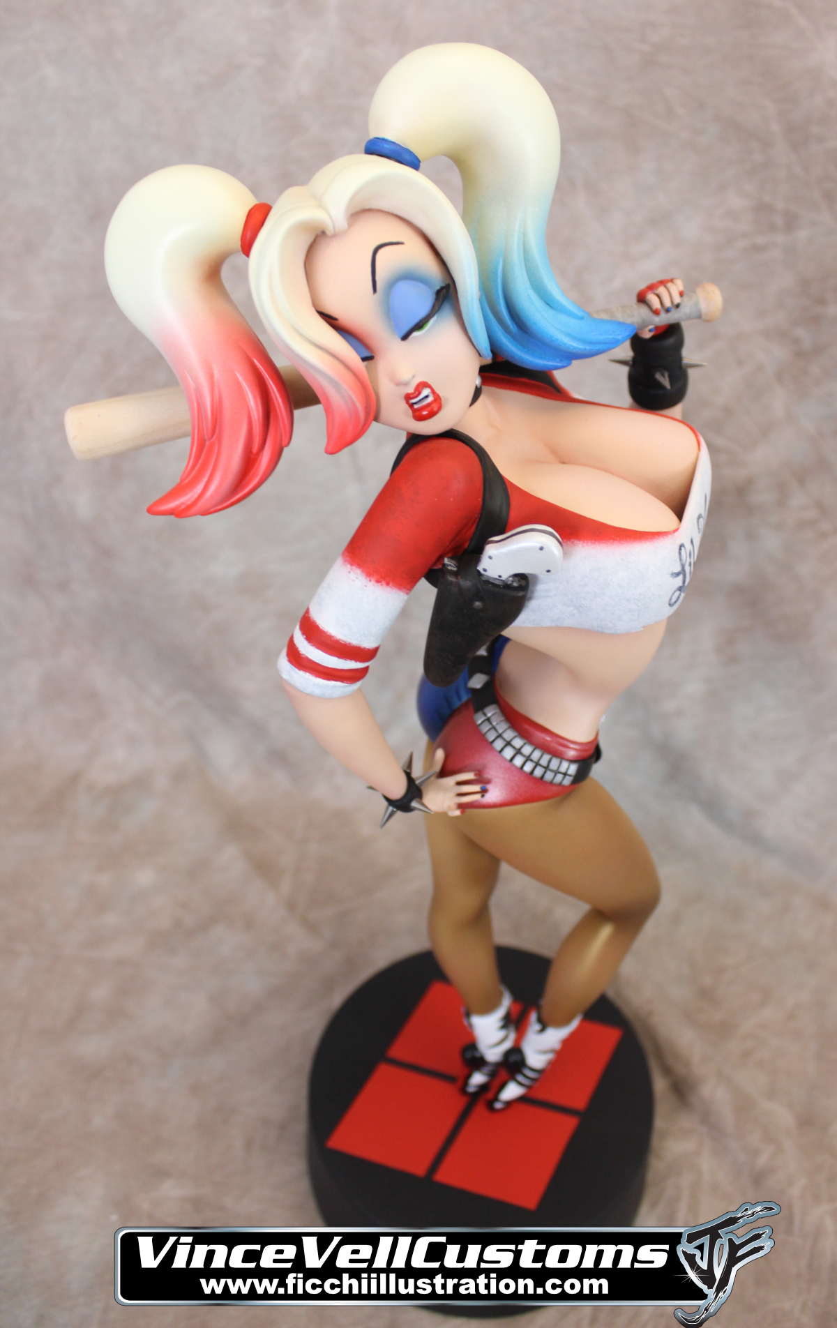 Jessica Rabbit Harley Quinn Custom Statue