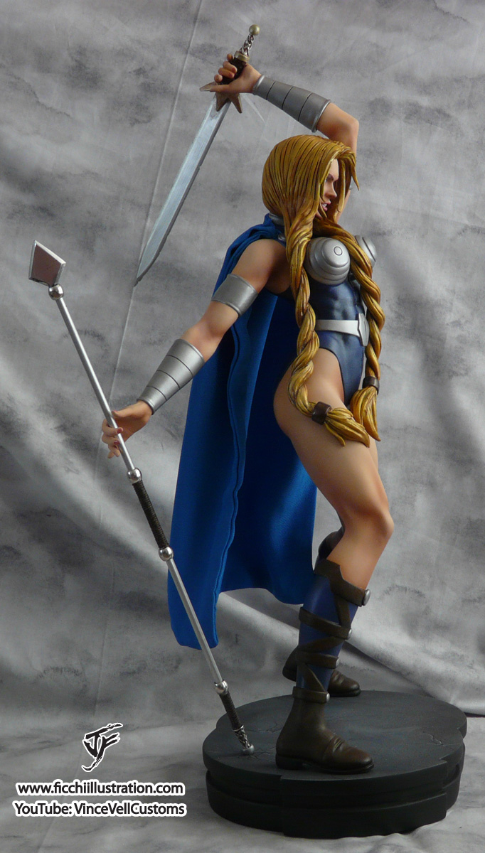 Valkyrie Custom Statue