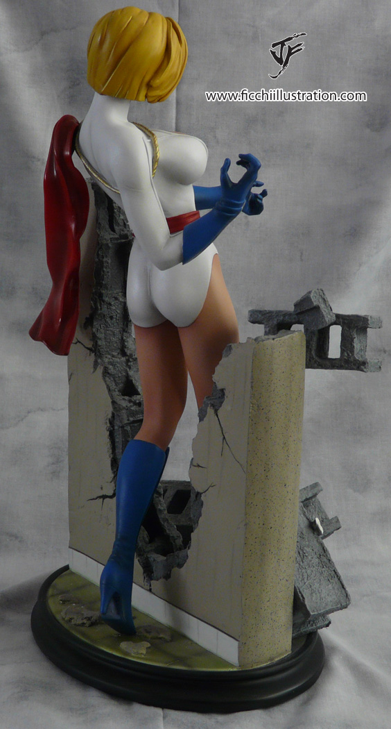 Power Girl Custom Statue