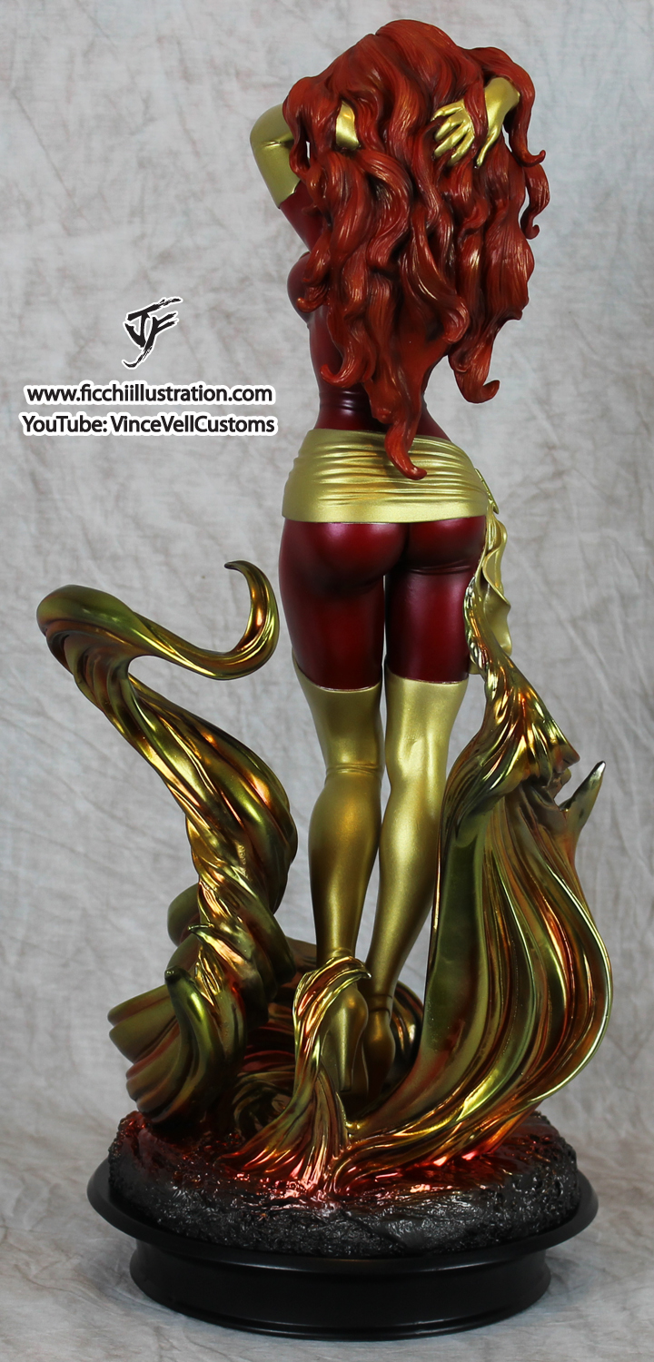 Dark Phoenix Custom Statue