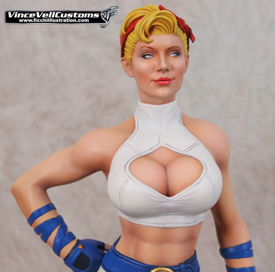 Power Girl Bombshells Custom Sideshow Statue