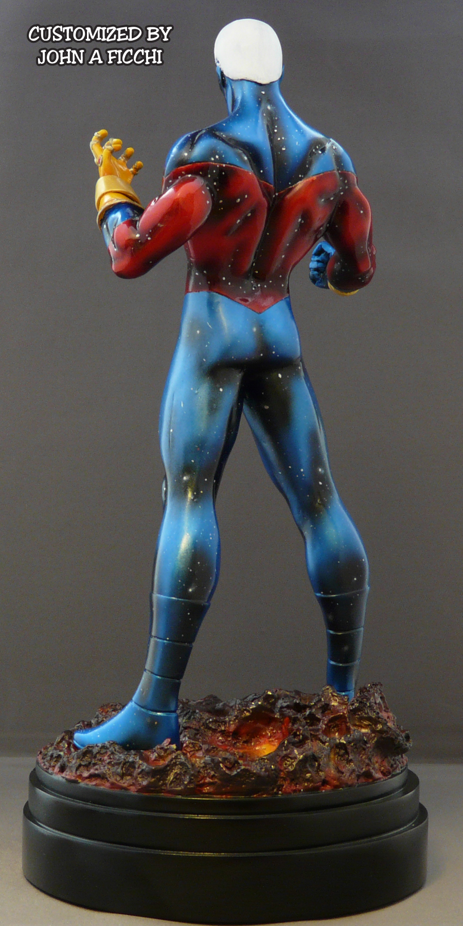WHAT IF? Genis-Vell Held The Infinity Gauntlet! Custom Bowen Statue