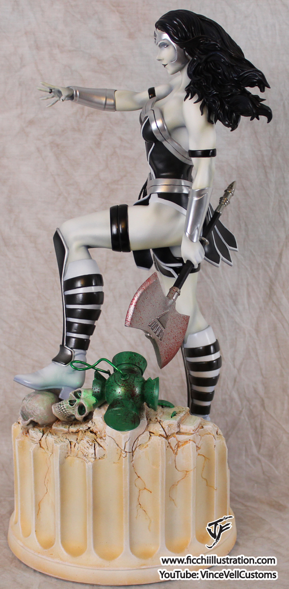 Black Lantern Wonder Woman Statue