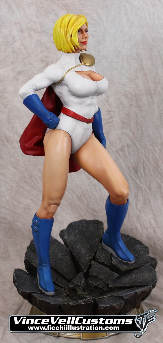 Power Girl Amanda Conner Custom Statue
