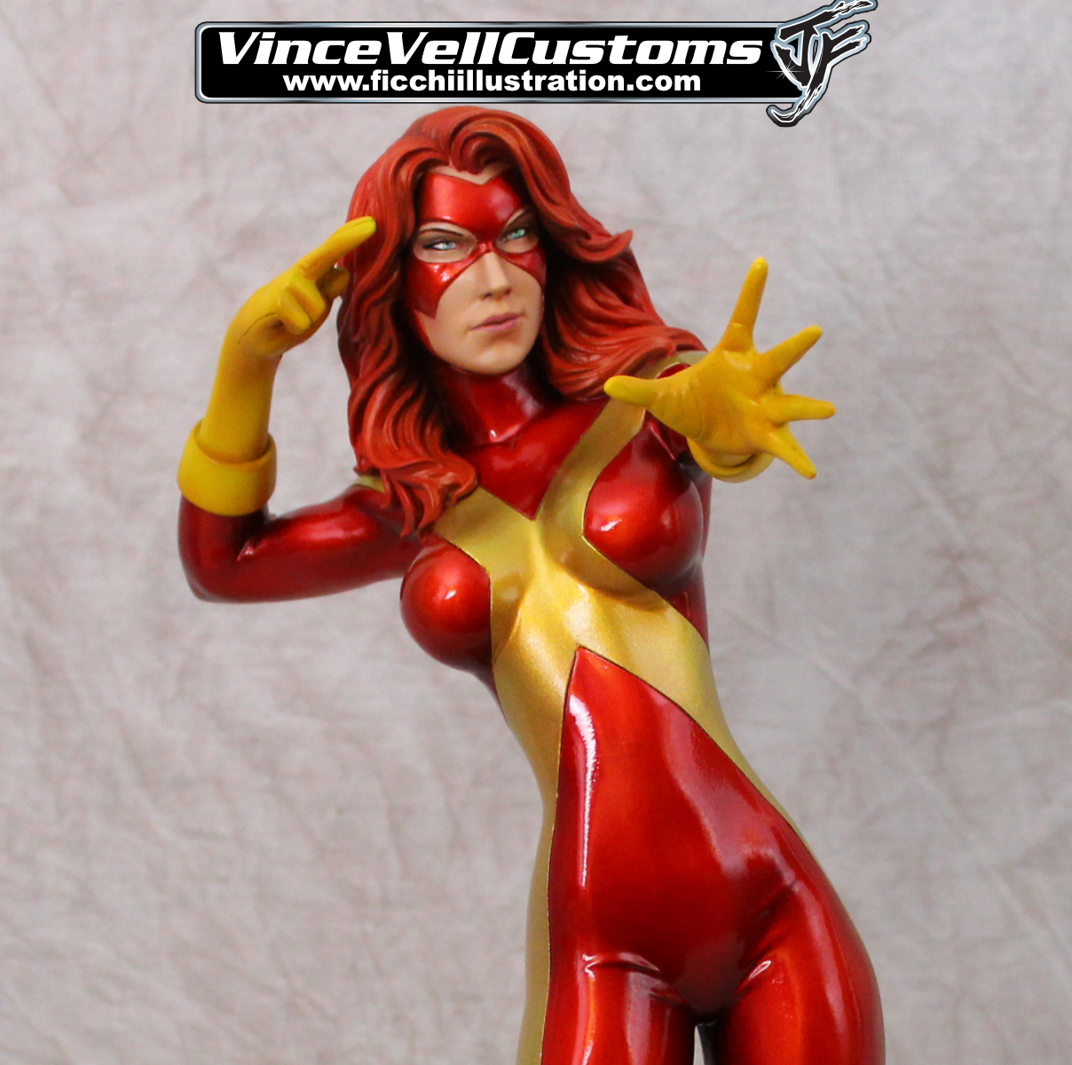 Jean Grey X-Factor Custom Statue