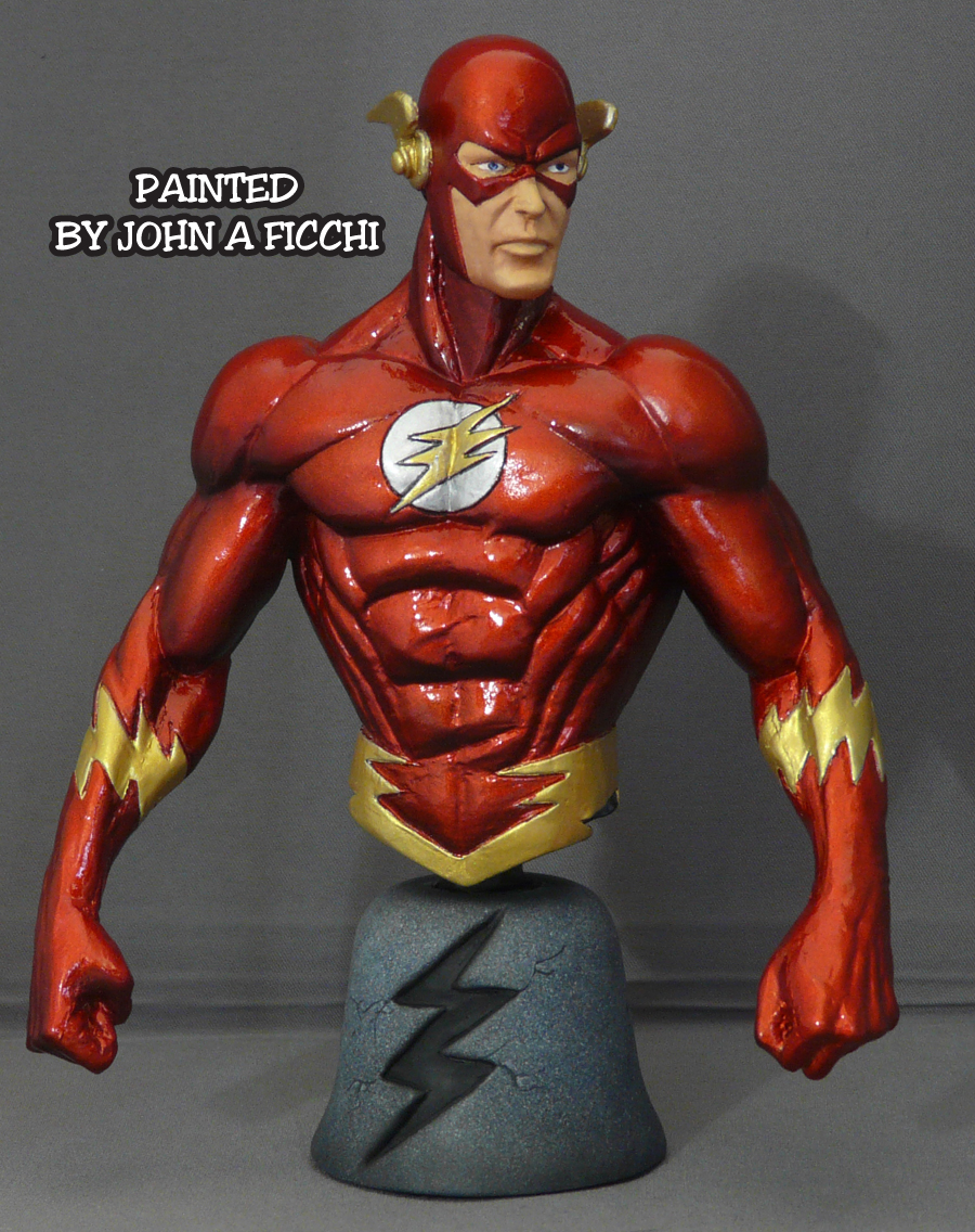 THE FLASH Garage kit Bust