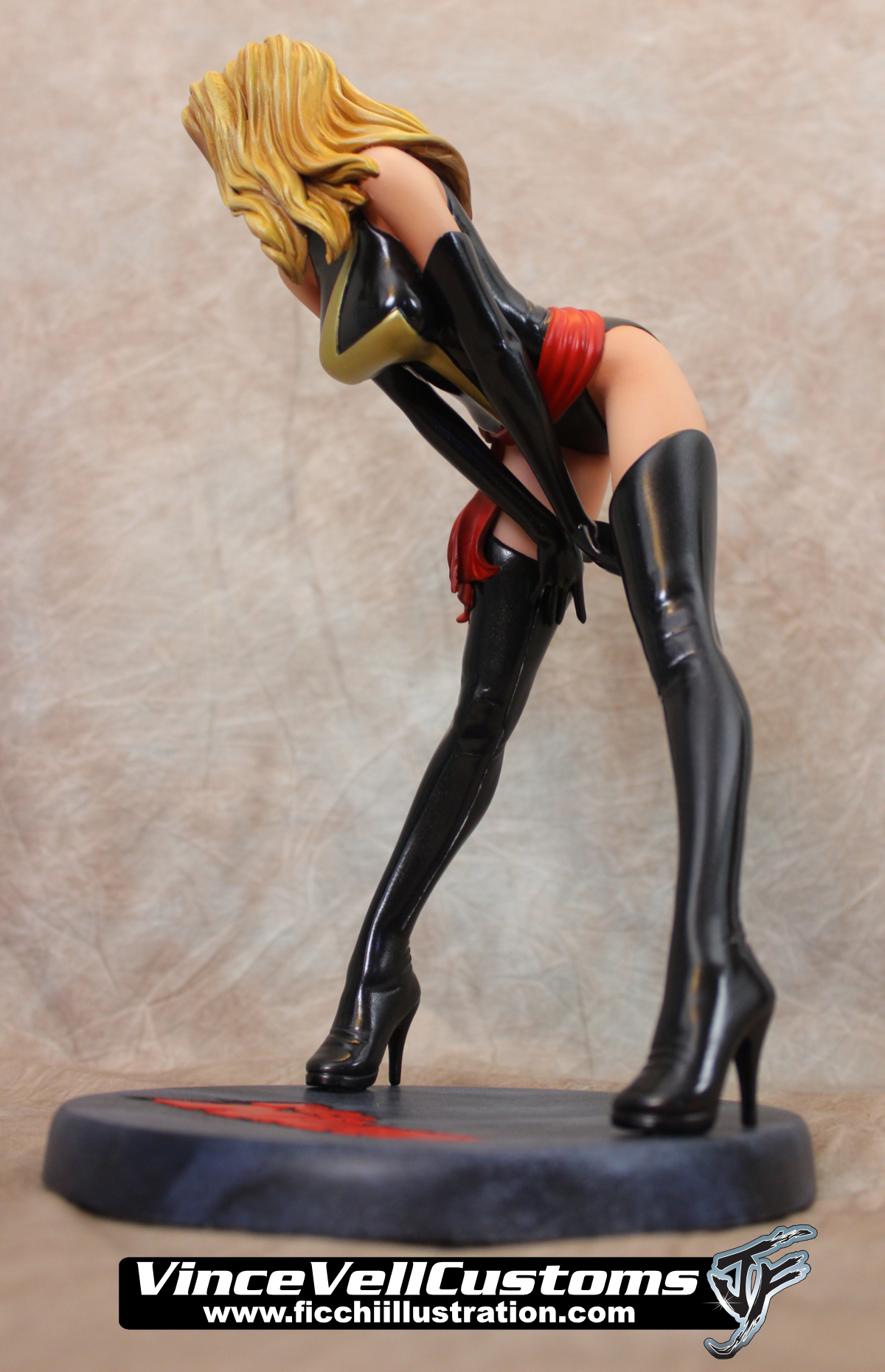 Ms Marvel Warbird Anime Custom Garage Kit