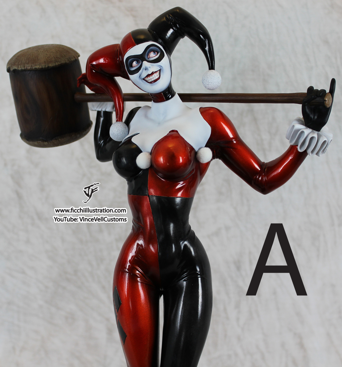 Harley Quinn Custom Statue