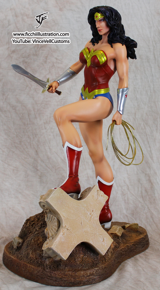 Wonder Woman Custom Statue Terry Dodson