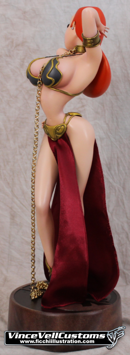 Slave "Leia" Jessica Rabbit Custom Statue