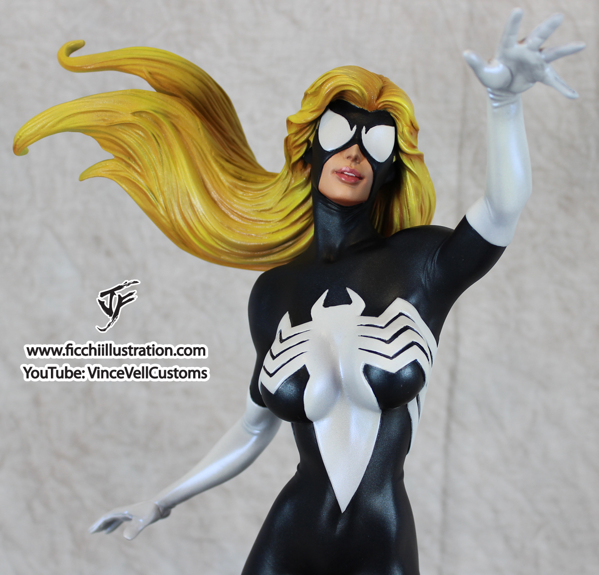Spider Woman 2 Custom Statue