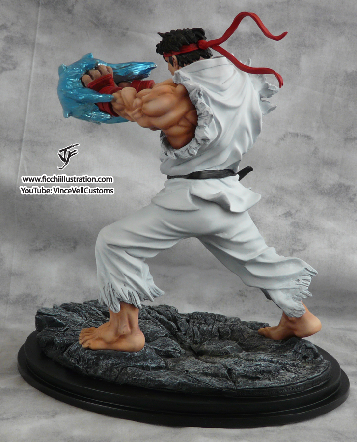 Ryu Statue Rock Base