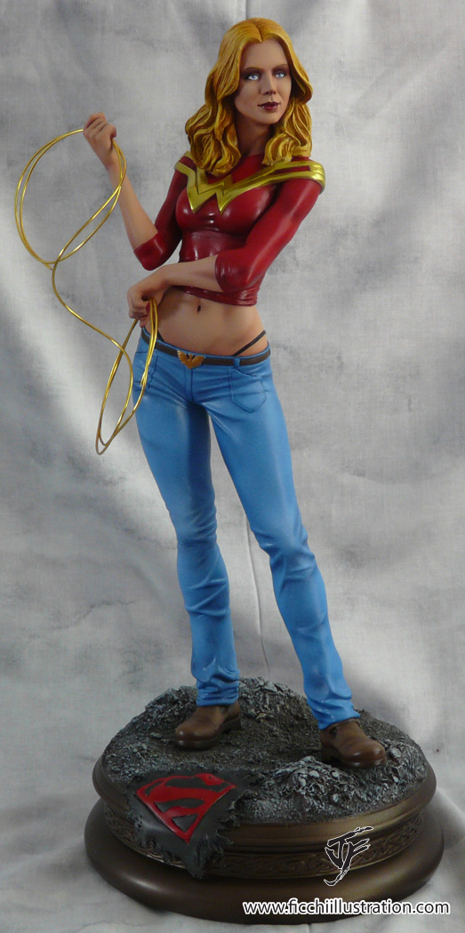 Wonder Girl Cassie Custom Statue Sideshow Faith