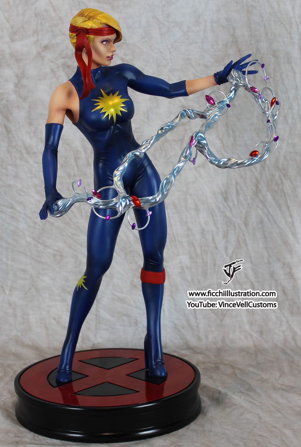 Dazzler Custom Statue
