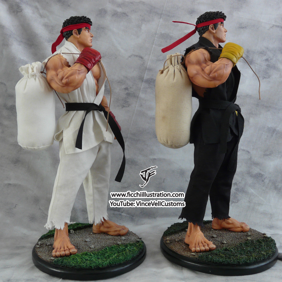 Ryu Custom Statue
