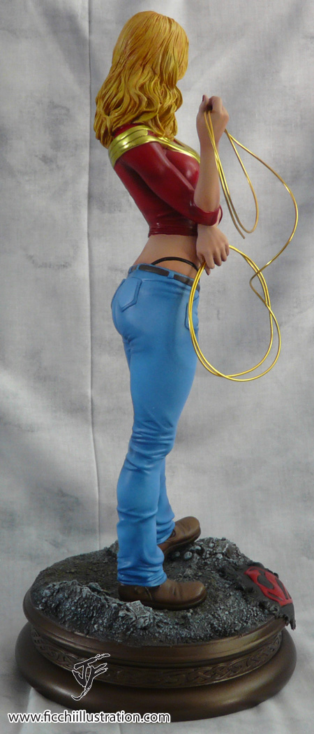 Wonder Girl Cassie Custom Statue Sideshow Faith