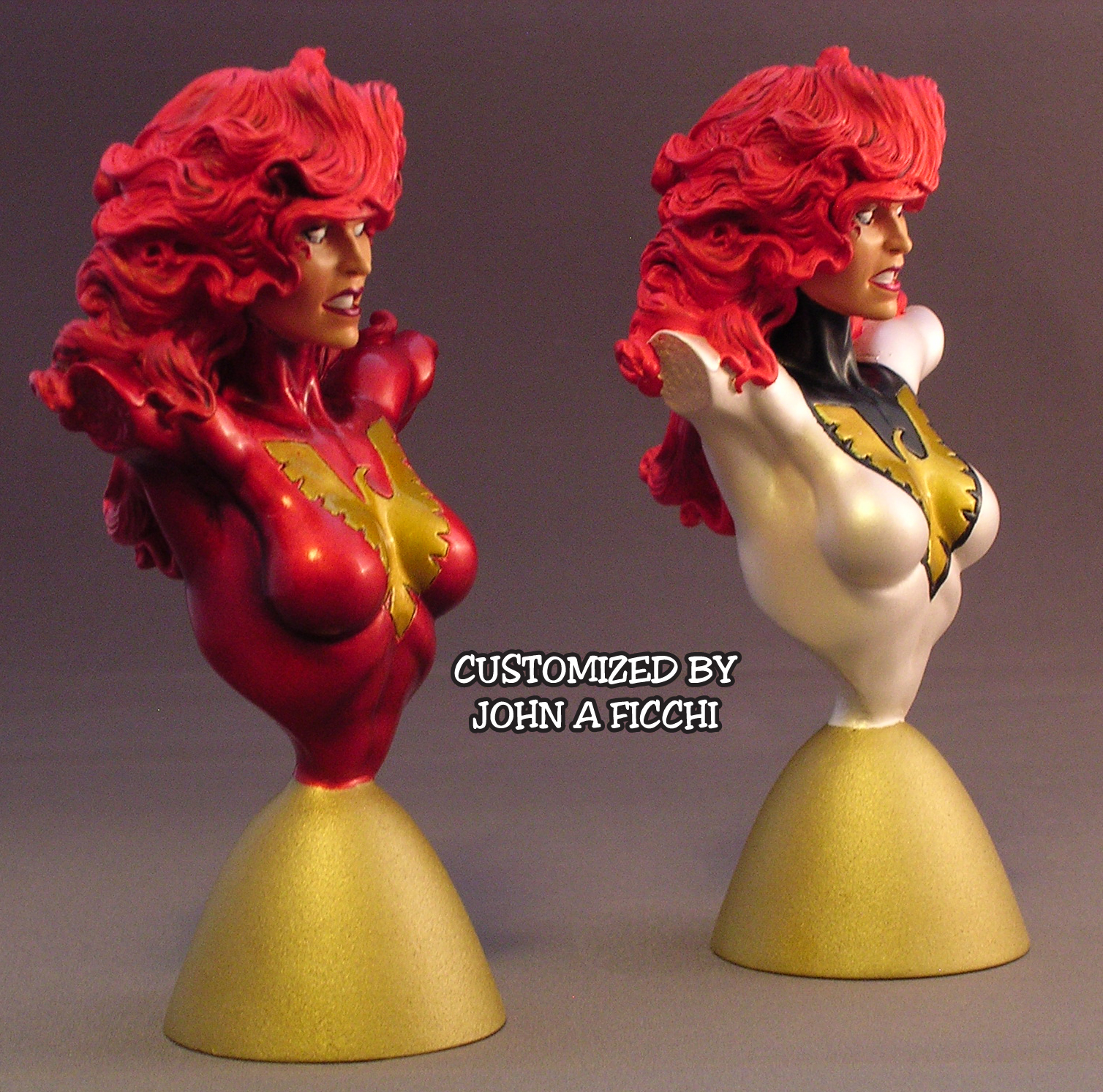 Repainted Bowen Phoenix Twin Pack