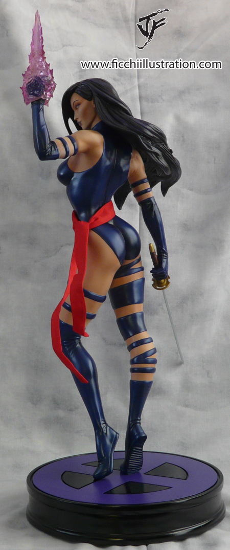 Psylocke Custom Statue from Sideshow PF