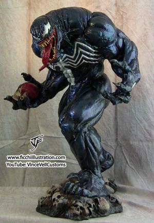 Venom Custom Statue