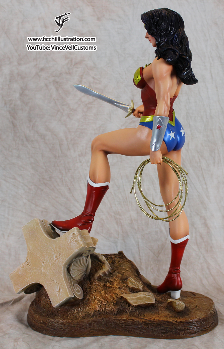Wonder Woman Custom Statue Terry Dodson