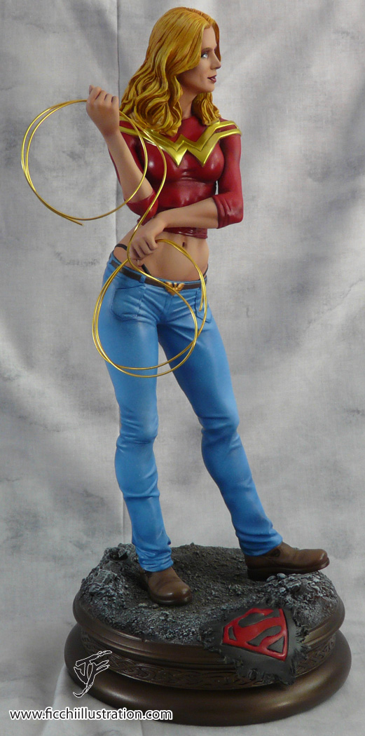 Wonder Girl Cassie Custom Statue Sideshow Faith