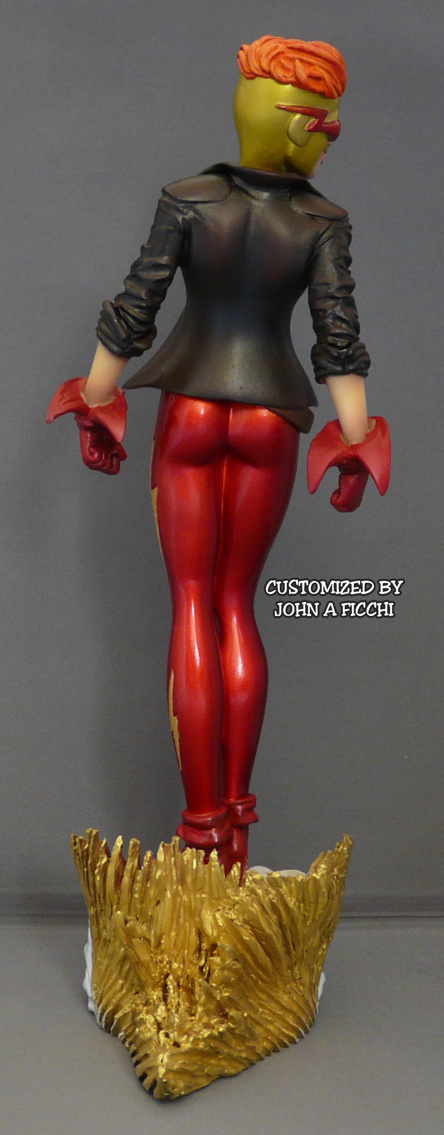 KID FLASH (Iris West Kingdom Come) Custom Statue