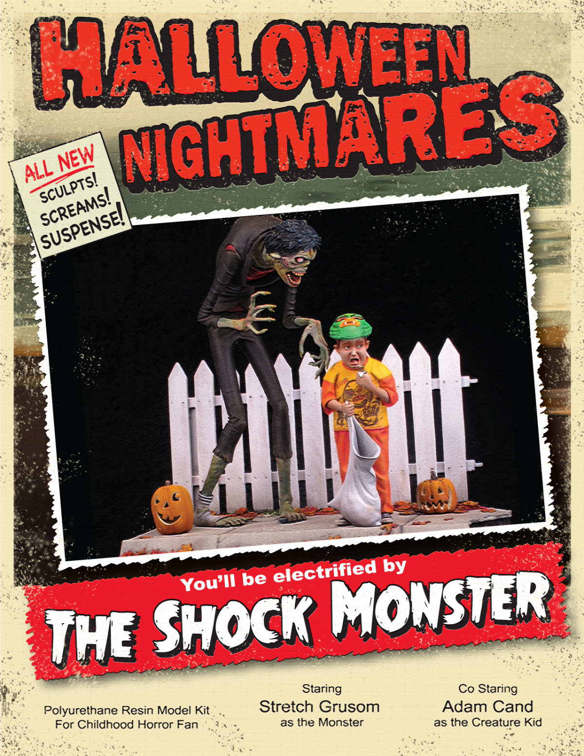 Halloween Nightmares Garage Kit Box Cover Art