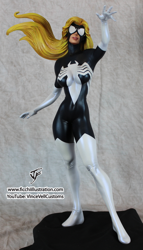 Spider Woman 2 Custom Statue