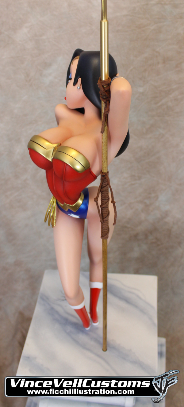 Jessica Rabbit Custom Wonder Woman Statue