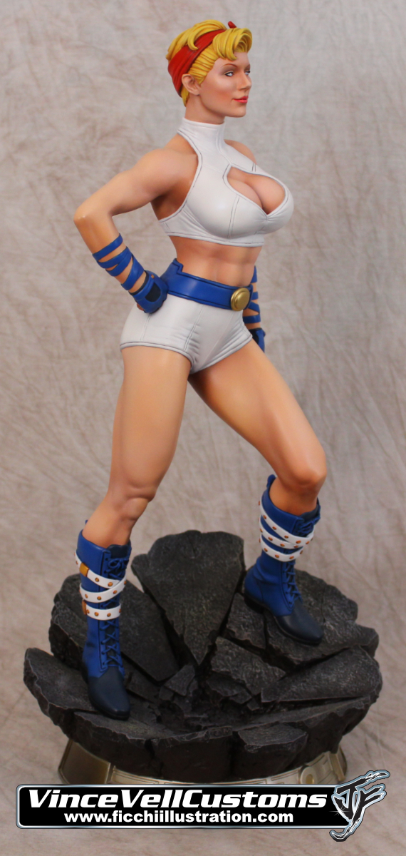 Power Girl Bombshells Custom Sideshow Statue