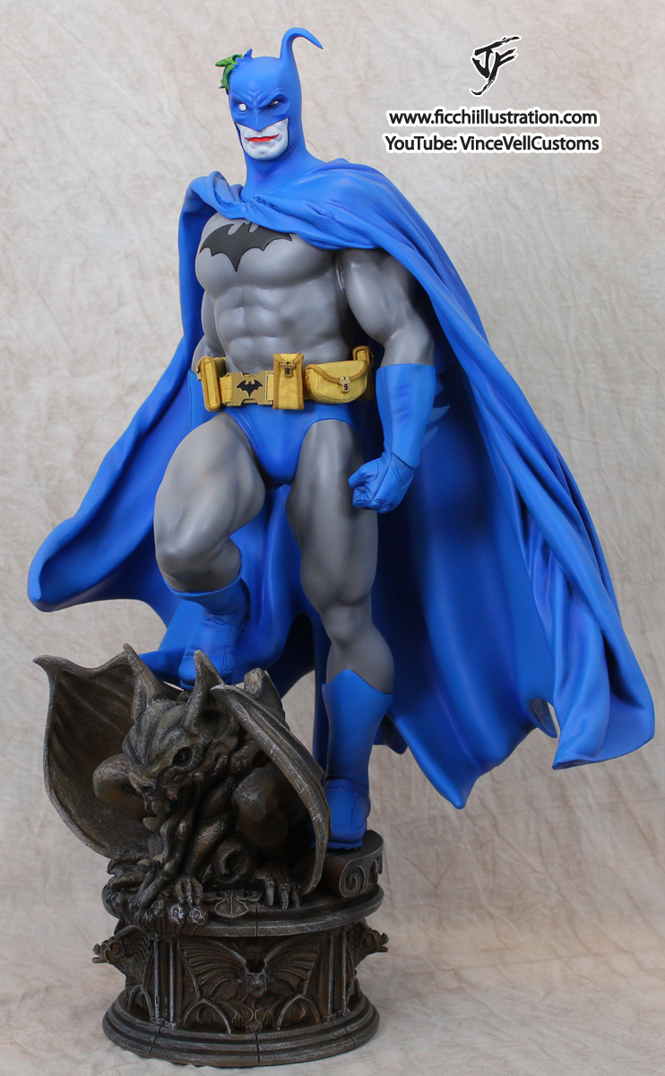 Batman PF Blue Custom Heads