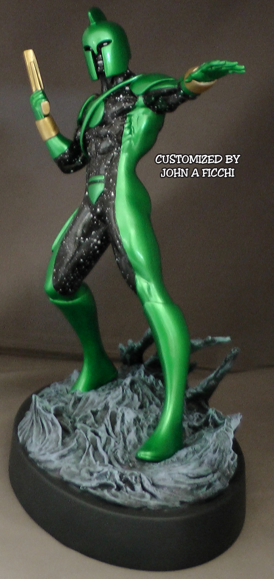 CAPTAIN MARVEL Genis-Vell Custom Bowen Statue