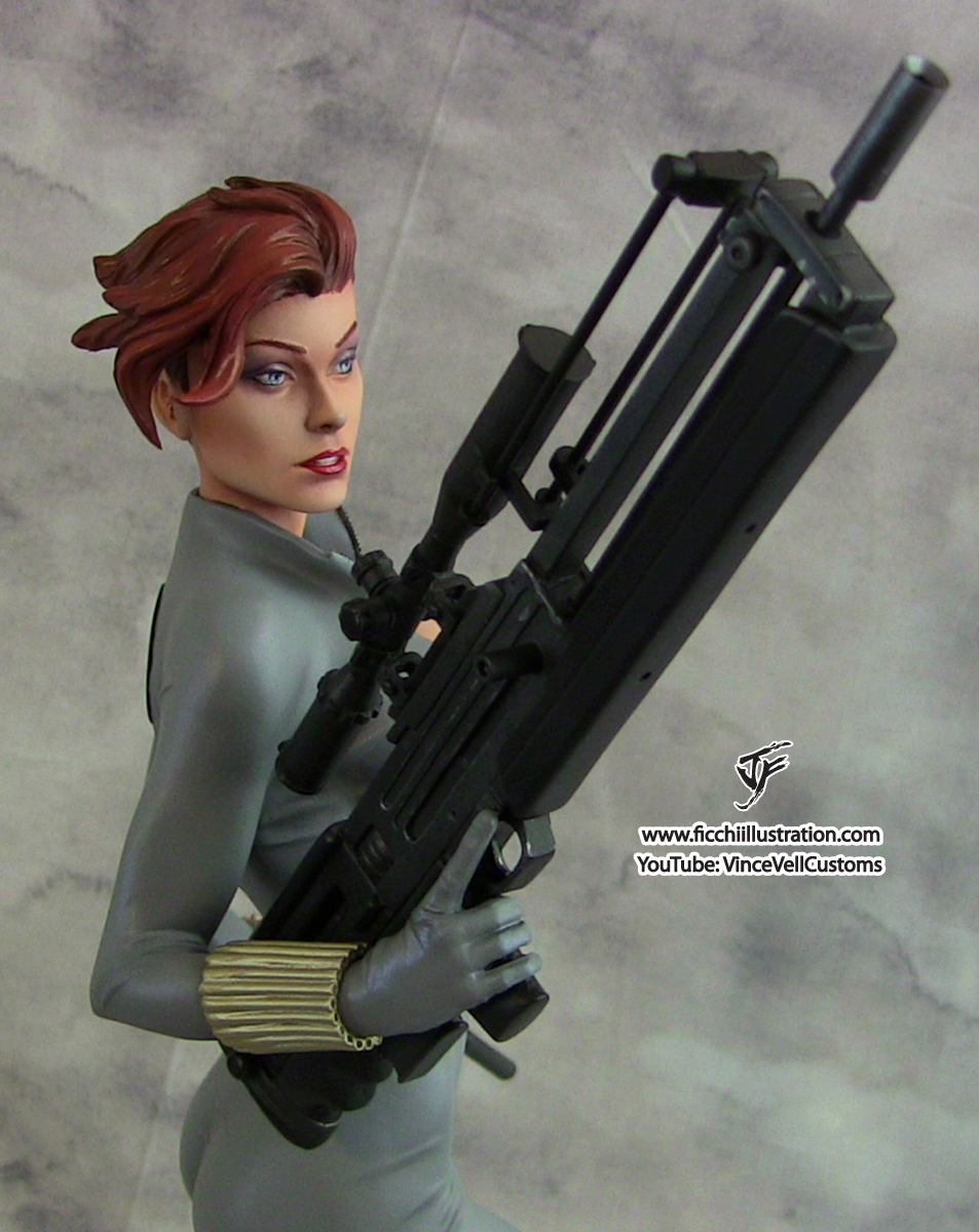 Black Widow PF 80s Statue