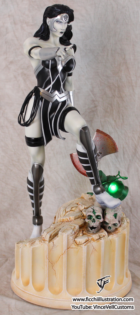 Black Lantern Wonder Woman Statue