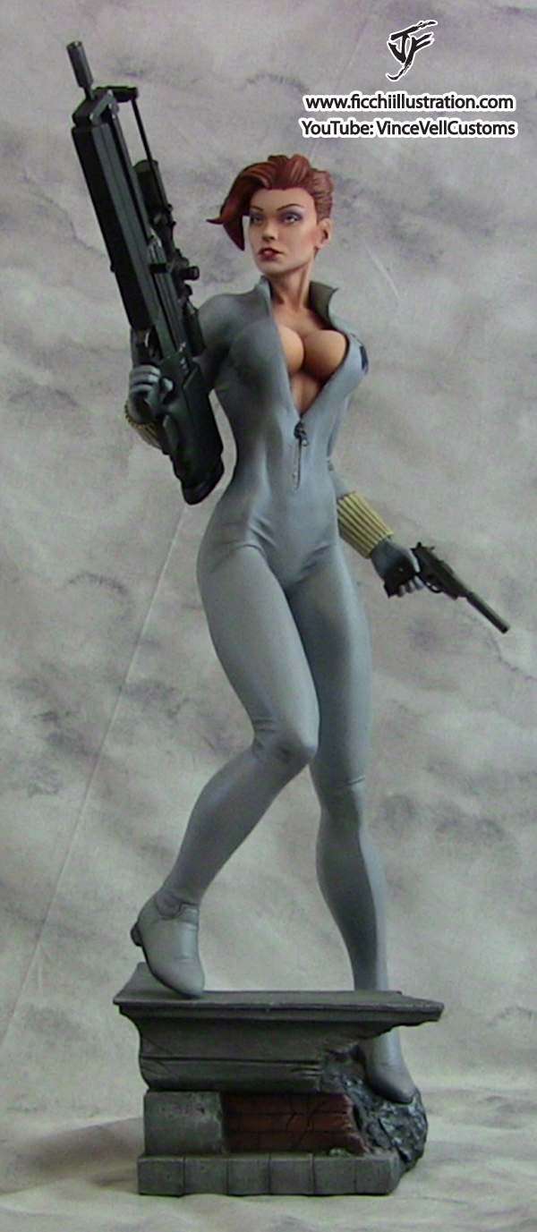 Black Widow PF 80s Statue