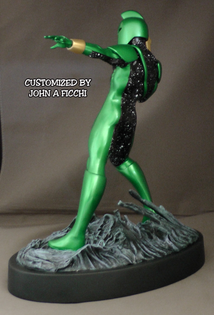 CAPTAIN MARVEL Genis-Vell Custom Bowen Statue