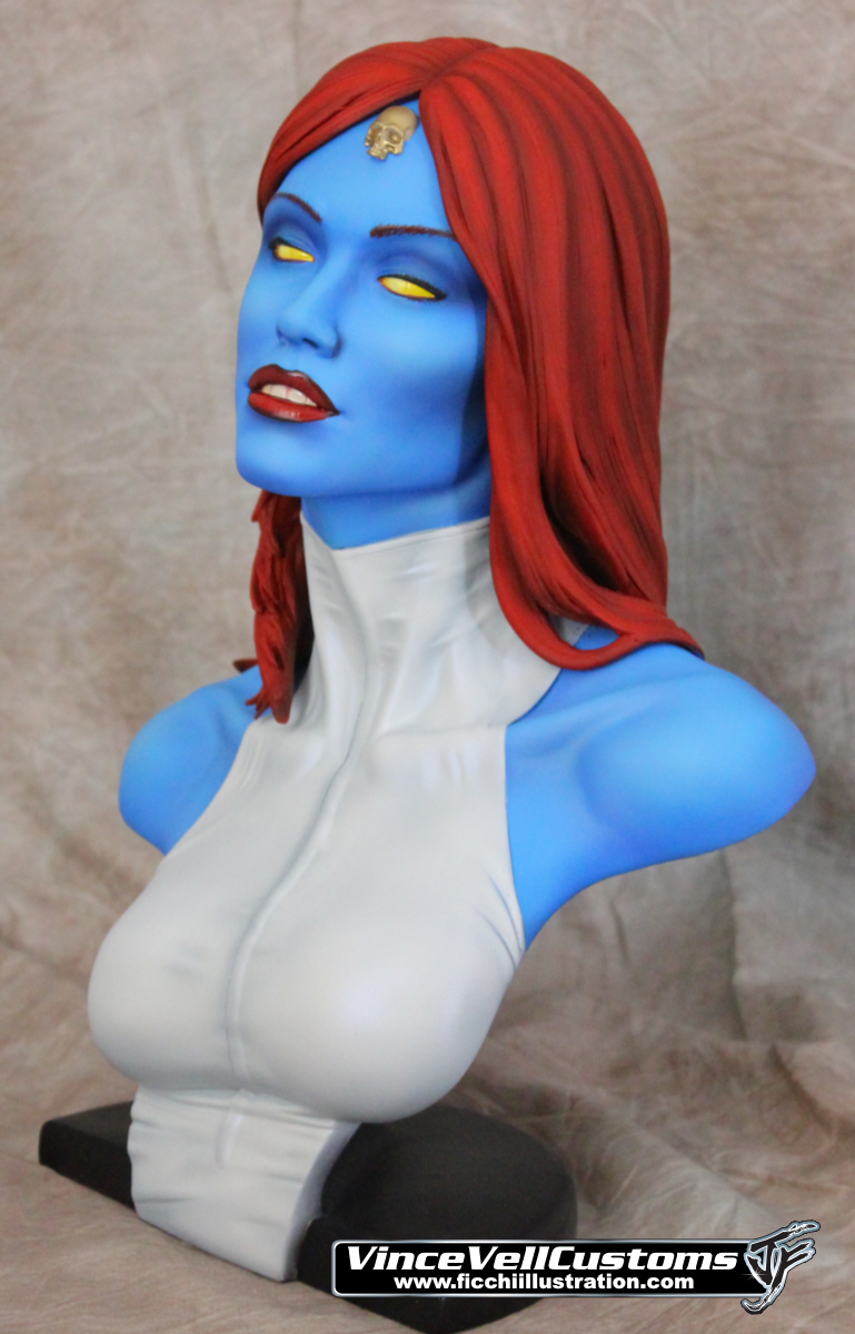 Mystique LSB Statue Repaint
